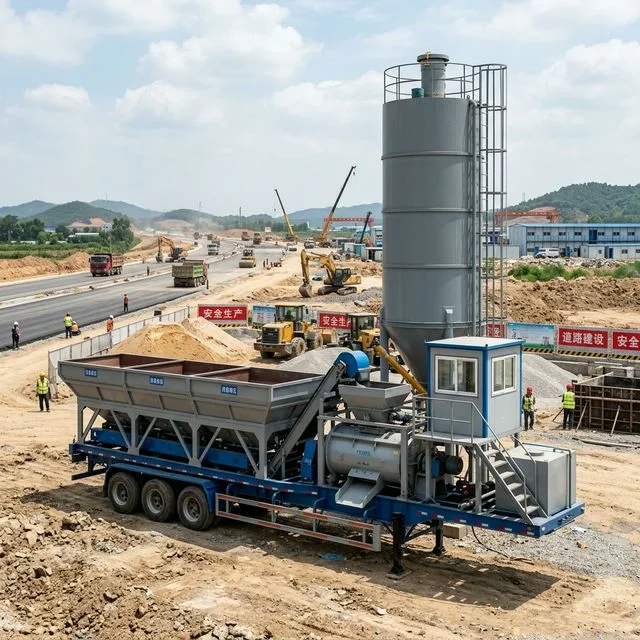 Mobile Batching Plant
